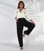 Evara white embroidered shirt