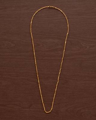 Gold chain LONG 30" one gram gold 2