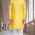 Yellow art silk kurta pyjama for men's