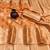 Lookslady Womens New Organza Silk Orange Color Gold Zari Weaving Saree With Unstitched Matching Blouse