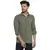sanganeri printed shirt for men (green)