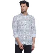 sanganeri printed shirt for men