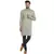 solid rayon long kurta for men (Pastel Green)