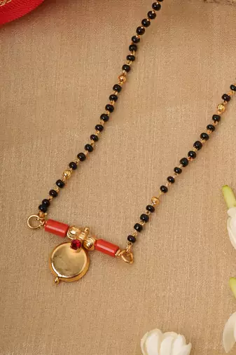 Radiant Gold Plated Mangalsutra
