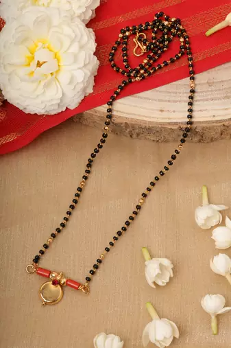 Radiant Gold Plated Mangalsutra