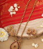 Reversible Temple Necklace Set