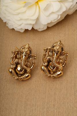 Ganpati Shaped Necklace Set 3