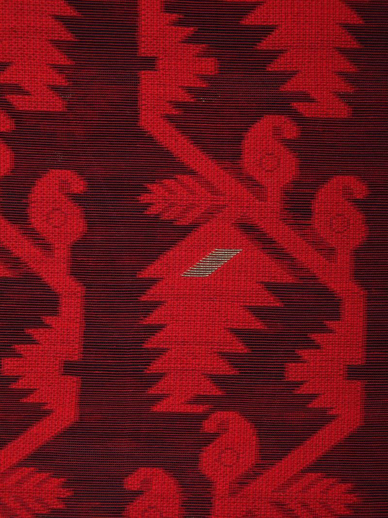 Pinkloom Women'S Black Hand_Woven Cotton Jamdani Saree Without Blouse