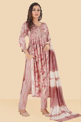 HollyHock Exclusive  Stitched New Style Alia Cut Kurti set  3
