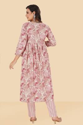HollyHock Exclusive  Stitched New Style Alia Cut Kurti set  4