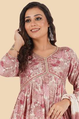 HollyHock Exclusive  Stitched New Style Alia Cut Kurti set  5