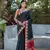 Black Woven Pyramid tussar silk blend Festive Looks Saree