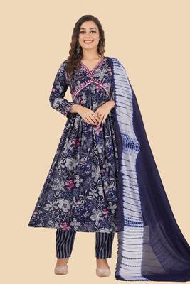 HollyHock Exclusive  Stitched New Style Alia Cut Kurti set  1