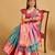 Skypink Woven Silk Blend Party Wear Saree With Blouse