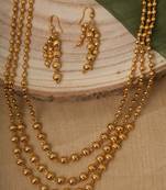 Gold Plated Necklace Set for Traditional Wedding