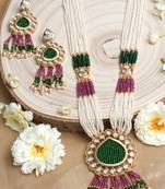 Multicolour Traditional  Necklace Set