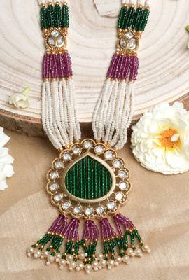 Multicolour Traditional  Necklace Set 2