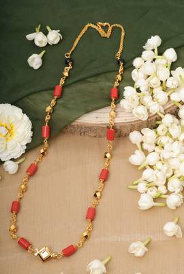 Red Gold Plated Necklace 2