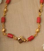 Red Gold Plated Necklace