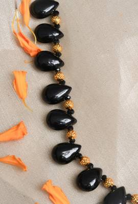 Black Gold Plated Necklace 2