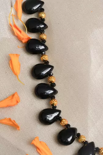 Black Gold Plated Necklace