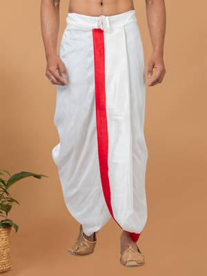 Rootedlibaas men's traditonal dhoti 1