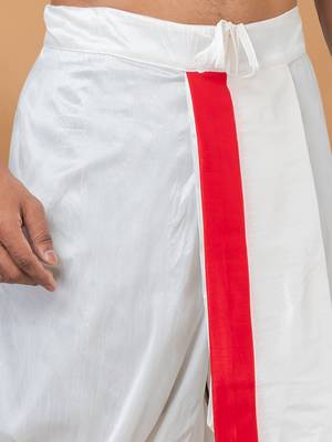 Rootedlibaas men's traditonal dhoti 4