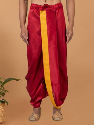 Rootedlibaas men's traditonal dhoti 1