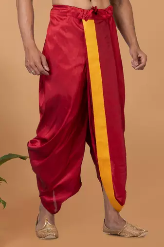 Rootedlibaas men's traditonal dhoti