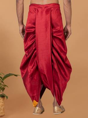 Rootedlibaas men's traditonal dhoti 3