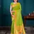 Sangam Prints Parrot Green Paithani Silk Woven Work Traditional Tassels Saree