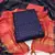 Indigo Blue Coco silk blend Hand Work Unstitched Dress Material