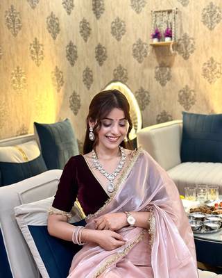 Women Embellished Jimmy Silk Saree 3