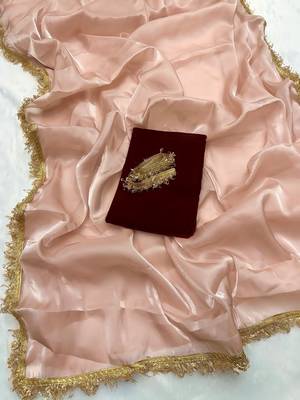 Women Embellished Jimmy Silk Saree 4
