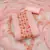 Peach Georgette Embroidered Unstitched Dress Material