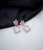 rose gold harmony earrings