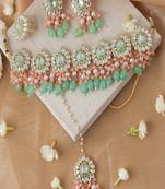 Multicoloured Bridal Jewelry Set