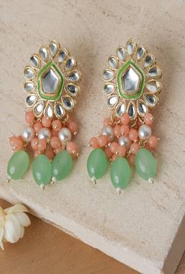 Multicoloured Bridal Jewelry Set 4