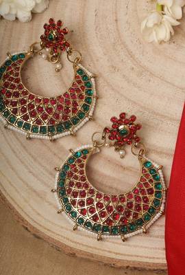 Multicoloured Wedding Earrings Set 2