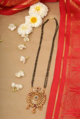 Gold Plated Wedding Mangalsutra 1