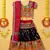 Banjara India Kutchi EmboideBlack Black Girls Lehenga Choli with Dupatta (CC-RSGL) - Black