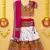 Banjara India Kutchi Emboidered White Girls Lehenga Choli with Dupatta (CC-RSGL) - White
