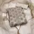 Beige Organza Unstitched Dress Material
