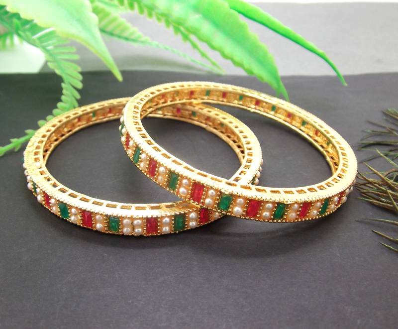 9blings multicolor set of 2 bangle