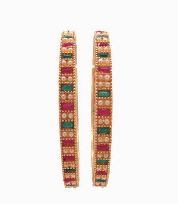 9blings multicolor set of 2 bangle 2