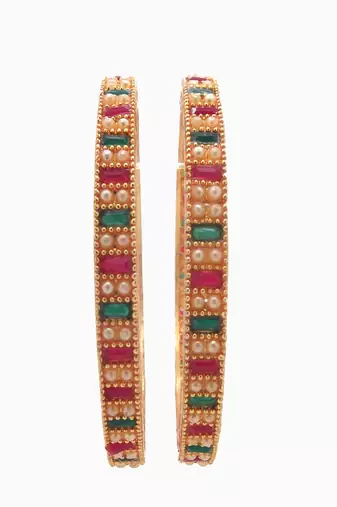 9blings multicolor set of 2 bangle