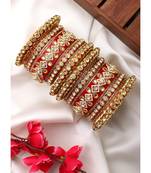 Traditional rajasthani bridal chura by leshya