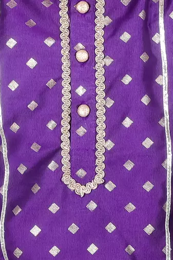 Purple kurta pyjama set
