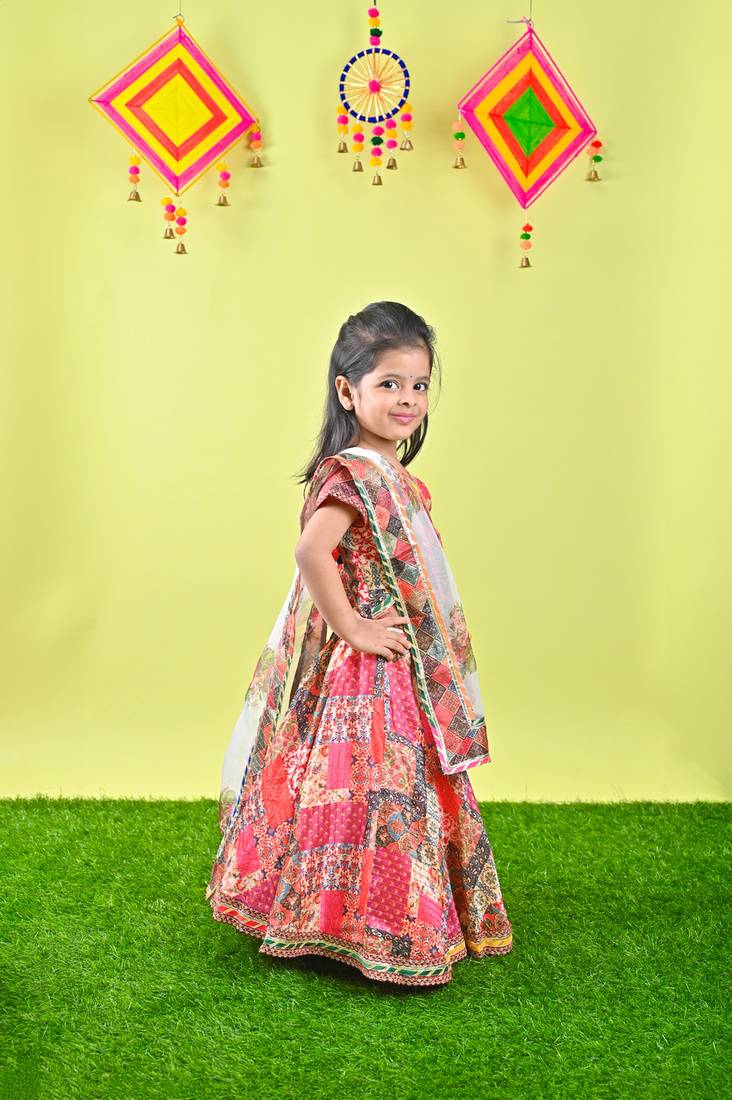 Multicolor Lehenga Choli