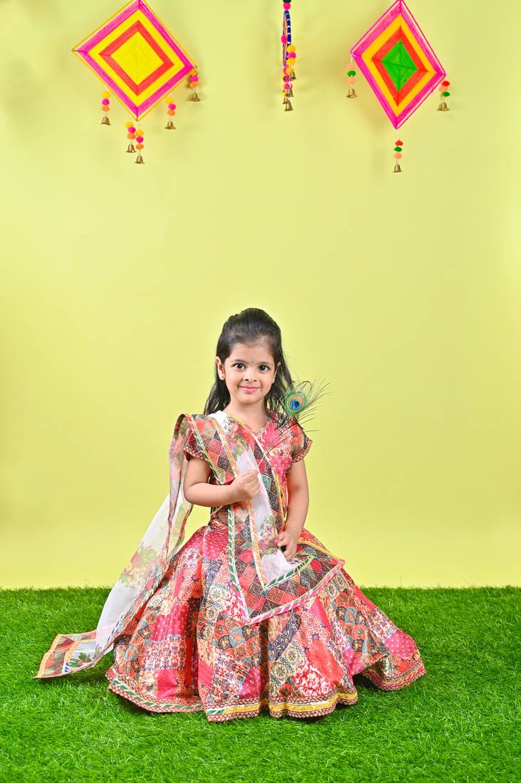 Multicolor Lehenga Choli